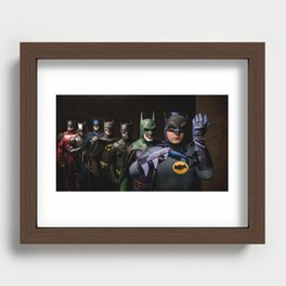 Across the multiverse  Recessed Framed Print