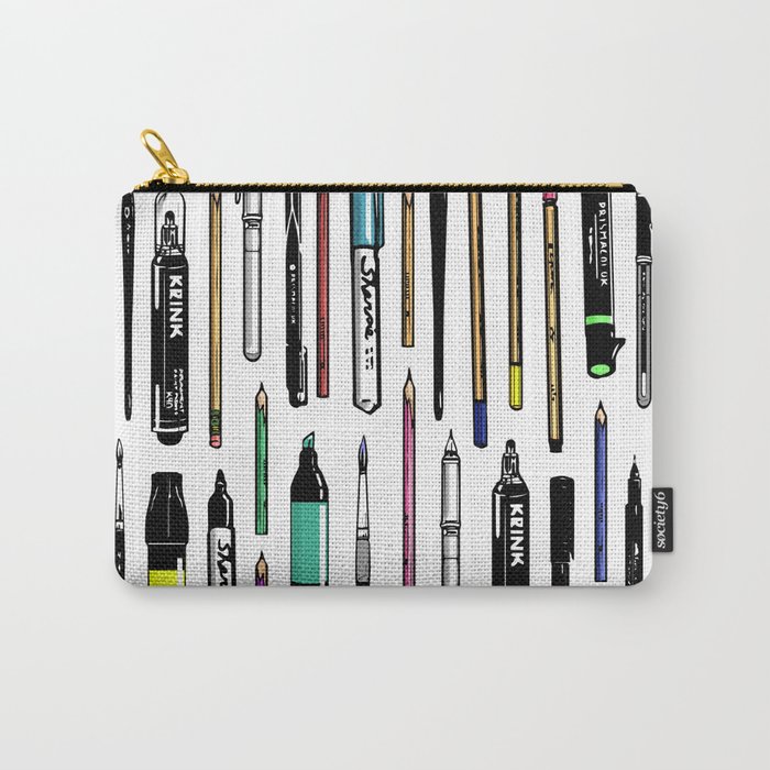Pent Up Creativity (Color) Carry-All Pouch
