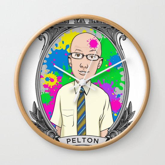 Dean Pelton Wall Clock