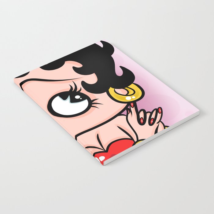 Betty Boop OG by Art In The Garage Notebook