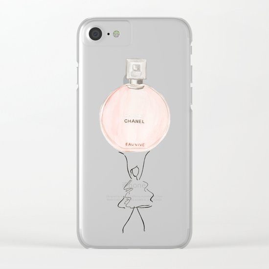 Cnance EAU VIVE Clear iPhone Case