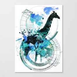 Infinite Species - Wildlife Design Canvas Print
