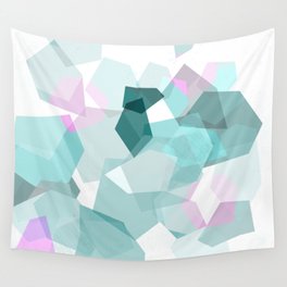 Gems in sea green Wall Tapestry