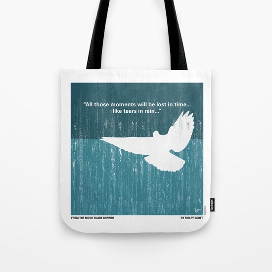 No011 My Blade Runner minimal movie poster Tote Bag