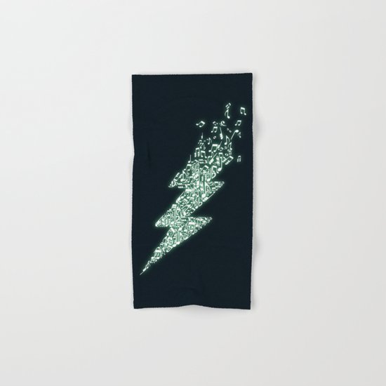 Electro music Hand & Bath Towel
