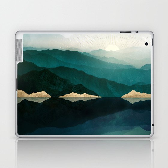 Waters Edge Reflection Laptop & iPad Skin