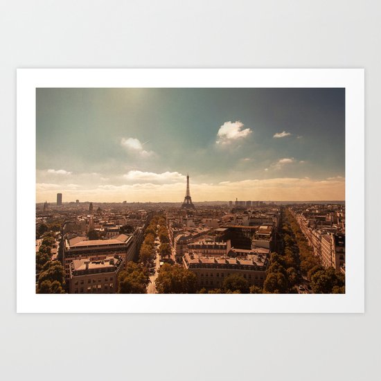 Paris 3 Art Print