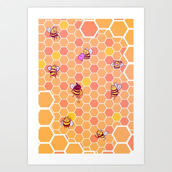 Hive Art Print