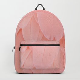 Pink Scandi Feathers Backpack