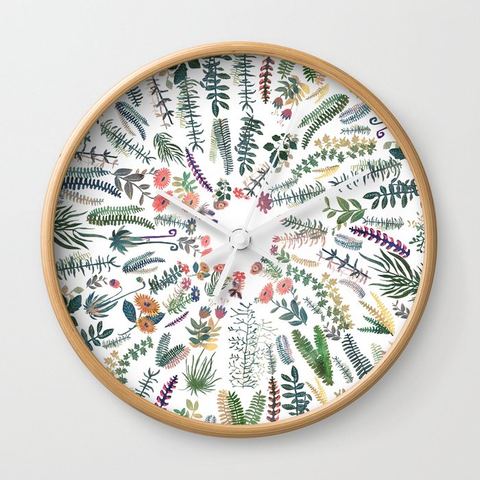 My best Garden Wall Clock by franciscomffonseca | Society6