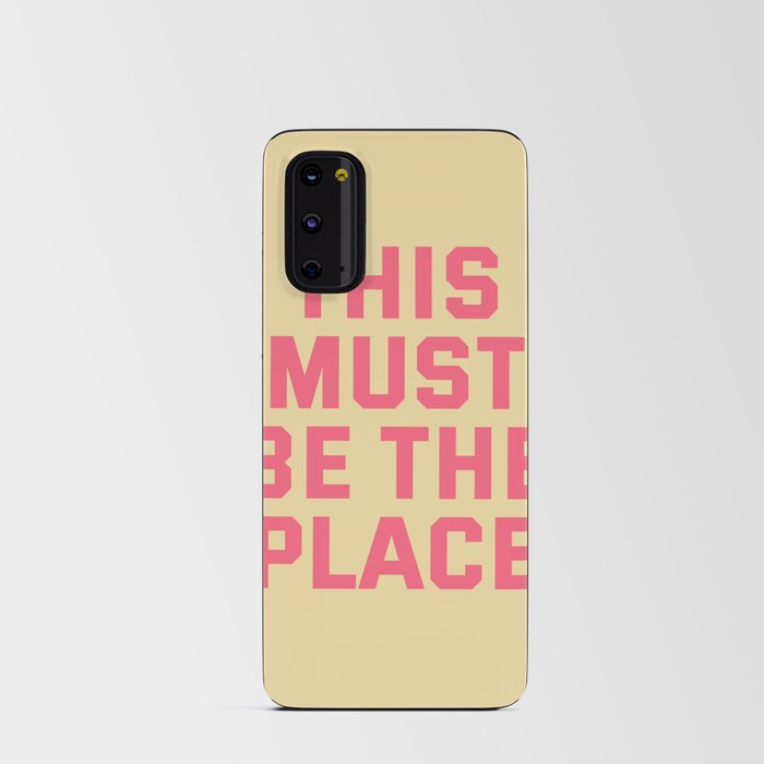 this must be the place Android Card Case