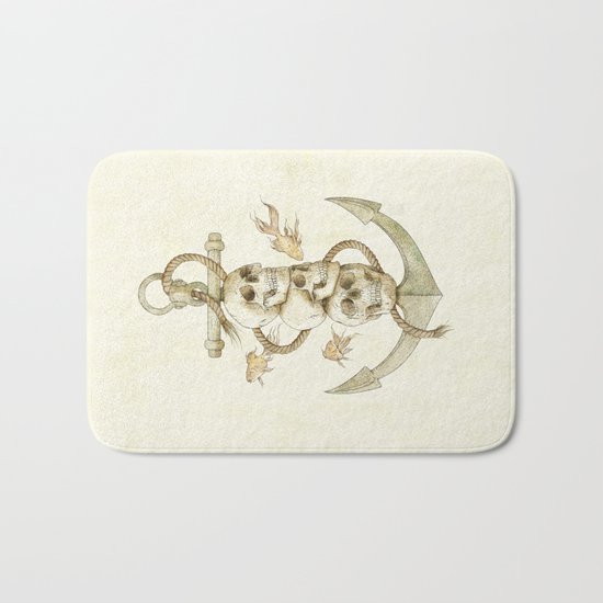 Three Missing Pirates Bath Mat