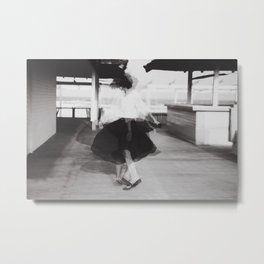 Dirty dancing Metal Print | Abstract, Black and White, Photo, People 
