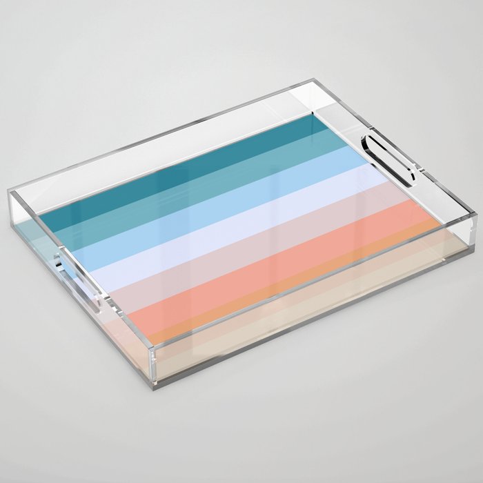 Multicolor Stripes - Tiyanak Acrylic Tray