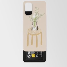 Vase on the stool Android Card Case