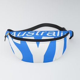 SYD Australia magenta Fanny Pack