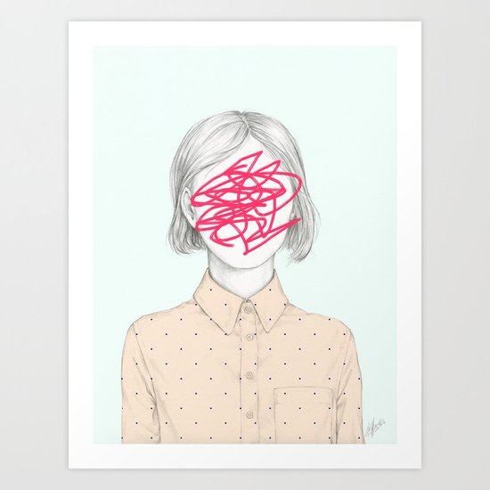 Who Am I? Art Print