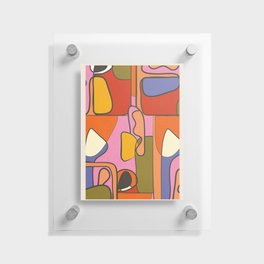 Abstract Line 31 Floating Acrylic Print