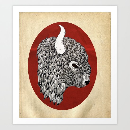The Buffalo Art Print