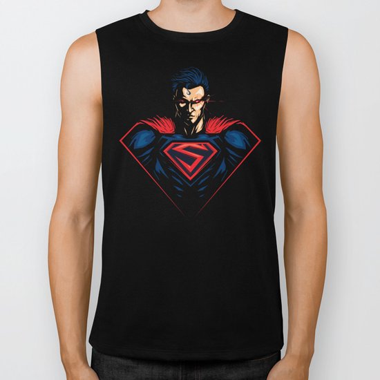 Man of Steel Biker Tank