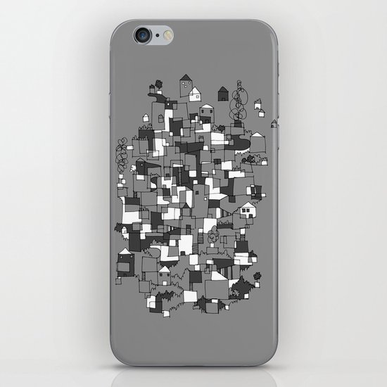 Floating Village iPhone & iPod Skin