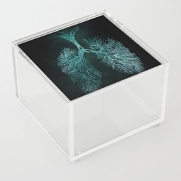 just breathe // the lungs of nature Acrylic Box