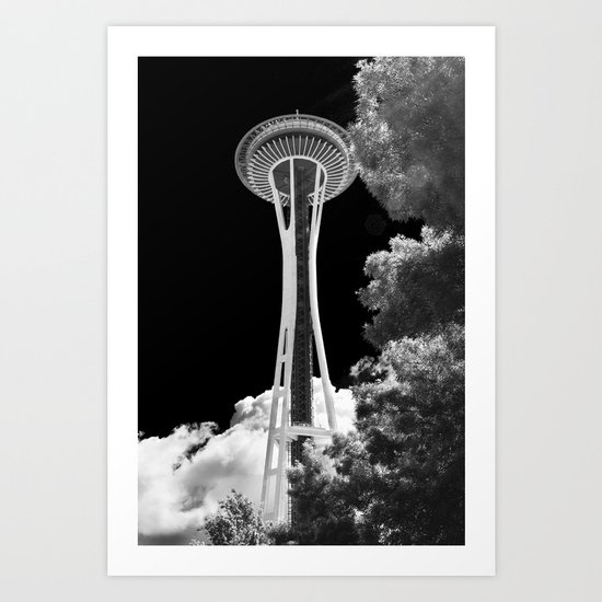 Space Needle Art Print