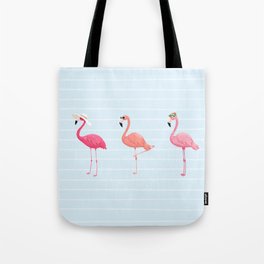 Fancy Flamingos Tote Bag