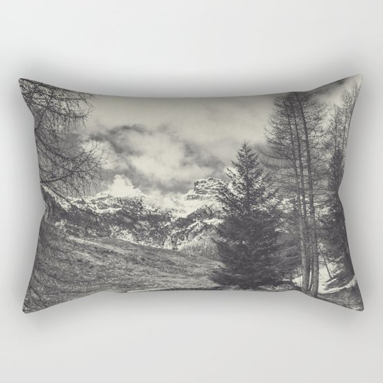 timeless mountains Rectangular Pillow