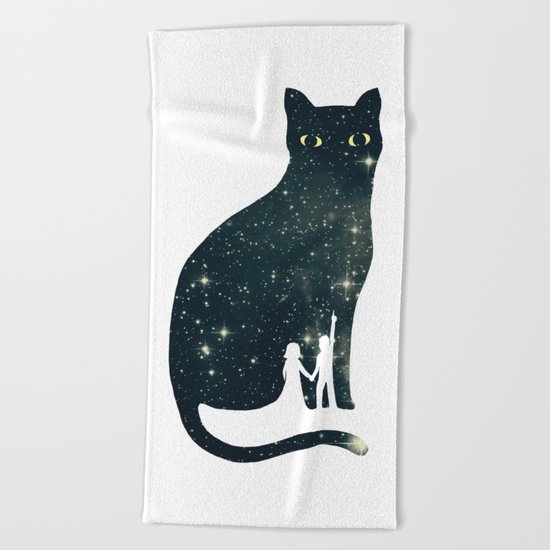 4 Moons Beach Towel