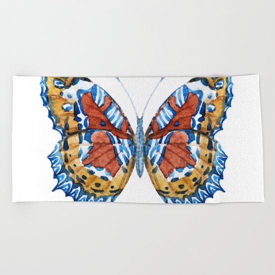 Butterfly 05 Beach Towel
