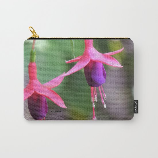 Fuchsia in the Rose Garden Carry-All Pouch