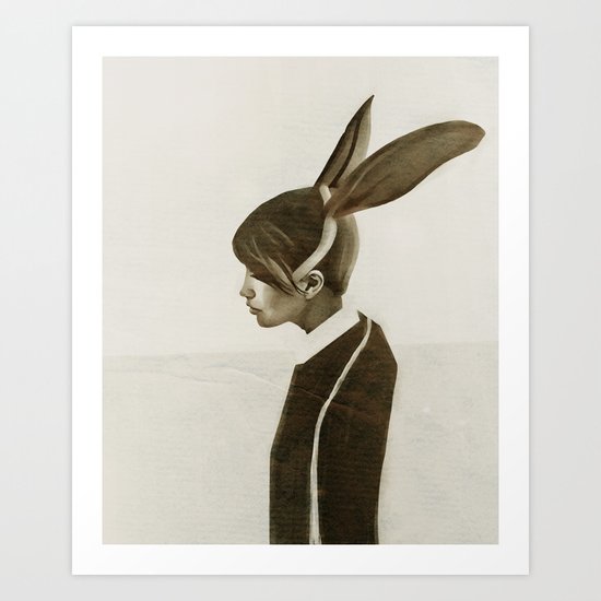 Rabbit Art Print
