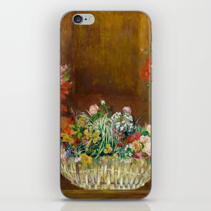 Still Life with Flowers and Fruit by Pierre-Auguste Renoir iPhone Skin