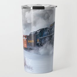 North Pole Express Train (Steam engine Pere Marquette 1225) Travel Mug