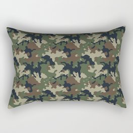 Abstract camo pattern  Rectangular Pillow