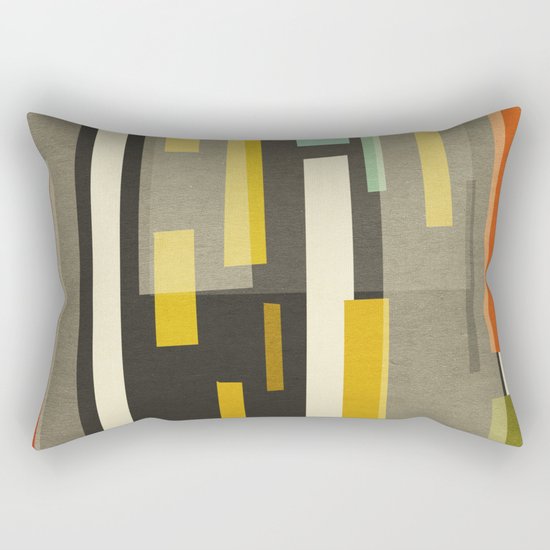 Straight Up New York Rectangular Pillow