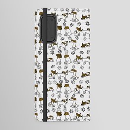 Jack Russell Terrier Dog Cartoon Android Wallet Case