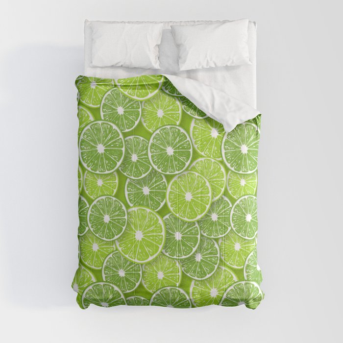 Lime pop Comforter