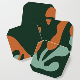 8   Abstract Digital Shapes 211212 Minimal Art  Coaster