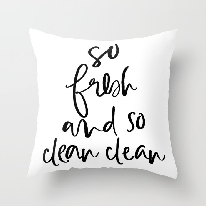 how to clean throw pillows