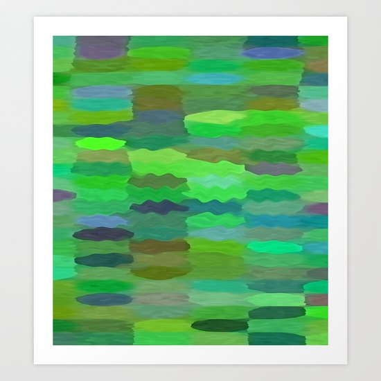 Sea Tones Art Print