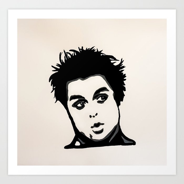 Billie Joe Armstrong Art Print By Baileyboo1433 Society6 Wake me up when september ends, billie joe armstrong, greenday, billy joe, september, punk, bubblegum, pencil drawing, sketch, band, music. billie joe armstrong art print by baileyboo1433