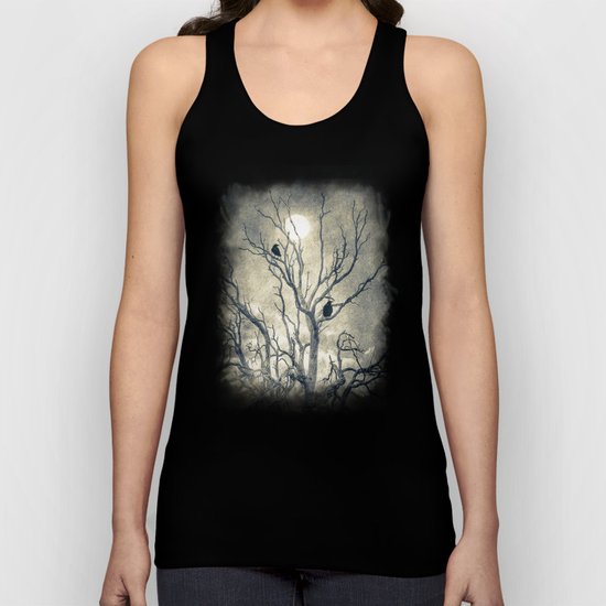 Raven's shelter II (colour option) Unisex Tank Top
