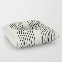 Arch duo 1 Mid century modern Floor Pillow