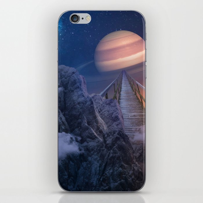 Path to space iPhone Skin