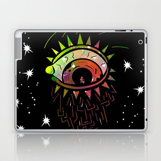 Right Eye of Space Kami Laptop & iPad Skin