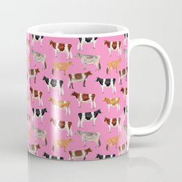 Dairy Breeds // Pink Mug
