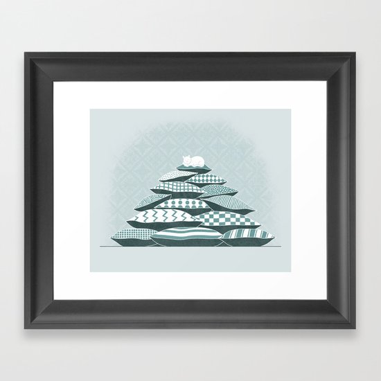 The Pillows That I've Dreamt On Framed Art Print