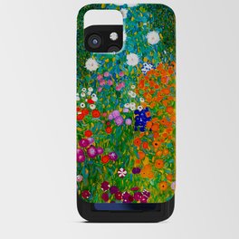 Gustav Klimt - Flower Garden iPhone Card Case